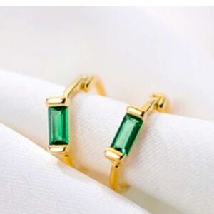 Tiny emerald Huggies